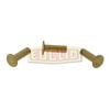 Euclid 10-12B Rivet Brake Shoe Rivet - Brass, for Heavy-Duty Truck and Commercial Vehicle Air Brake Systems