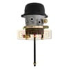 EBC2024C by EUCLID - Spring Brake Chamber Assembly - Type 20/24, 2.25 in. Stroke, 7.7 in. Push Rod Length