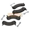 Euclid EMD786A Disc Brake Pad Disc Brake Pad, 9.61 in. Backing Plate Width, 66 mm Piston Diameter, Twin Piston