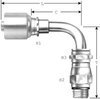 Gates G25136-0606 Hydraulic Hose OBSOLETE