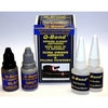 Q-Bond QB2 Quick Bonding Adhesive Kit, Two 10ml Bottles Adhesive, with Black and Gray Filling Powders