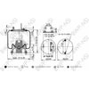 BWP-NSI AS69652 Suspension Air Spring Kit Continental Air Spring