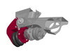 Hendrickson UBL-004 Suspension Assembly Under Beam Lift Kit, Frame Bracket Lift Support, AANT Models Only - WELD ONLY