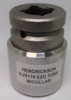 Hendrickson S-25119 Socket Socket - E20 Inverted Torx Socket, 1 Inch Drive, with Sleeve
