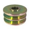 Delco Remy 1962567 Alternator Pulley Alternator Pulley - Double Groove, 3 in. Outer Diameter, with Steel Bar