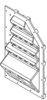 Peterbilt G58-6015 Firewall Air Manifold Firewall Bulkhead Component - for Heavy-Duty Commercial Trucks