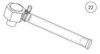 Hendrickson VS-32101-1 Tire Inflation System Hose HIGH FLOW AXLE VENT ASSY TRLAXLE