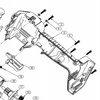 Alemite 393795-22 Grease Gun Grease Gun Housing - For Use With 596-A Cordless Grease Gun