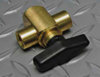 Hendrickson AK-147-1 Shut-Off Valve Shut-Off Valve - Brass, Manual Operation, for Air Ride and Dump Valve