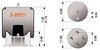 S-20217 by HENDRICKSON - Air Suspension Spring - 9.00" Top and 11.06" Bottom, Top-Single