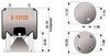 Hendrickson S-13122 Suspension Air Spring Kit Suspension Air Spring Kit