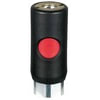 USC061201 by PREVOST - 1/4" Truflate Safety Push Button Coupling w 1/4" F NPT