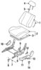 MR718872 by MITSUBISHI - Seat Cushion