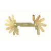 12018 by IRWIN HANSON - 18 - Leaf Metric Thread Pitch Gauge, Carded