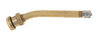 54 MS-00 by HALTEC - Tire Valve Stem - Straight, Nickel, Grommet Seal, 2-1/8" Height, 9.7 mm Valve Hole