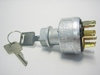 Pollak 31-280P Ignition Switch Ignition Switch - 12V, 30A, 4-Position, 5-Blade Terminals, Zinc Die-Cast Housing