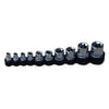 178 by ATD TOOLS - 1/4”, 3/8” and 1/2” Dr. Star Socket Set, 10 pc.