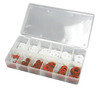 ATD Tools 371 200 Pc. Fiber and Nylon Washer Assortment