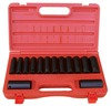 4301 by ATD TOOLS - 14-Pc Impact Socket Set, 1/2 in. Drive, 6 Point Metric Deep, with Storage Case
