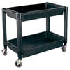ATD Tools 7016 Utility Cart 2-Tray Black Cart