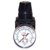 7841 by ATD TOOLS - Mini 1/4” NPT Air Regulator with Gauge, 25 SCFM