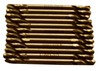 9204 by ATD TOOLS - 1/8” Double-Ended Titanium Drill Bit Set, 12 pc.