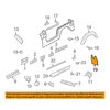 Chrysler 55155697AA Mud Guard Mud Guard - Driver Side, fits 2006, 1997-1999 Jeep Wrangler
