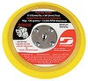 54327 by DYNABRADE - 6" Dia. Non-Vacuum Disc Pad, Hook-Face, Short Nap