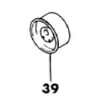 Chrysler MD129355 PULLEY, Timing Belt Tensioner, PULLEY, Timing Belt Tensioner w/5 Speed & Dual O/Hd. Cam, PULLEY, Valve