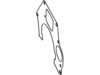 Chrysler 4593175 TRANSMISSION DUST COVER