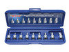 Vim Tools SHI400 9 Piece 1/4" Drive SAE 3/32" - 3/8" Stubby Hex Bit Set