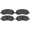 ACDelco 14D866CHF1 Disc Brake Pad Set Front Silver Disc Brake Pad Set, Ceramic, For Use with Stock Calipers