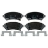 14D818CHF1 by ACDELCO - Ceramic Front Disc Brake Pad