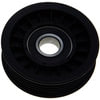 ACDelco 36205 Accessory Drive Belt Tensioner Pulley Flanged Idler Pulley with Dust Shield