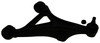 ACDelco 45D10035 Suspension Control Arm and Ball Joint Assembly Front Driver Side Lower Suspension Control Arm and Ball Joint