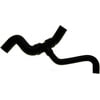 ACDelco 24464L Radiator Coolant Hose Lower Molded Coolant Hose