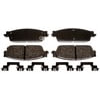 17D1194MHPVF1 by ACDELCO - Performance (Police) Semi-Metallic Rear Disc Brake Pad Set