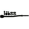 ACDelco 45G0211 Suspension Stabilizer Bar Link Rear Suspension Stabilizer Bar Link Kit with Hardware