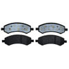 17D1084M by ACDELCO - Semi-Metallic Front Disc Brake Pad Set