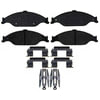 ACDelco 17D804MH Disc Brake Pad Set Semi-Metallic Front Disc Brake Pad Set
