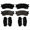 ACDelco 17D889M Disc Brake Pad Set Semi-Metallic Front Disc Brake Pad Set