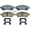 ACDelco 17D1075CH Ceramic Front Disc Brake Pad Set