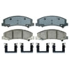 17D1159CH by ACDELCO - Ceramic Front Disc Brake Pad Set