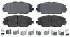 ACDelco 17D1210CH Disc Brake Pad Set Ceramic Front Disc Brake Pad Set