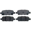 17D905C by ACDELCO - Ceramic Rear Disc Brake Pad Set