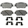 ACDelco 17D908CH Disc Brake Pad Set Ceramic Front Disc Brake Pad Set
