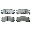 ACDelco 17D698 Disc Brake Pad Set Organic Rear Disc Brake Pad Set