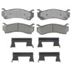 17D785CH by ACDELCO - Ceramic Front Disc Brake Pad Set
