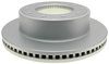 18A2668 by ACDELCO - Rear Drum In-Hat Disc Brake Rotor