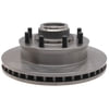 ACDelco 18A269A Disc Brake Rotor and Hub Assembly Non-Coated Front Disc Brake Rotor and Hub Assembly